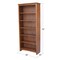 International Concepts Shaker Bookcase, 72"H, Espresso SH581-3227A - alternate 7